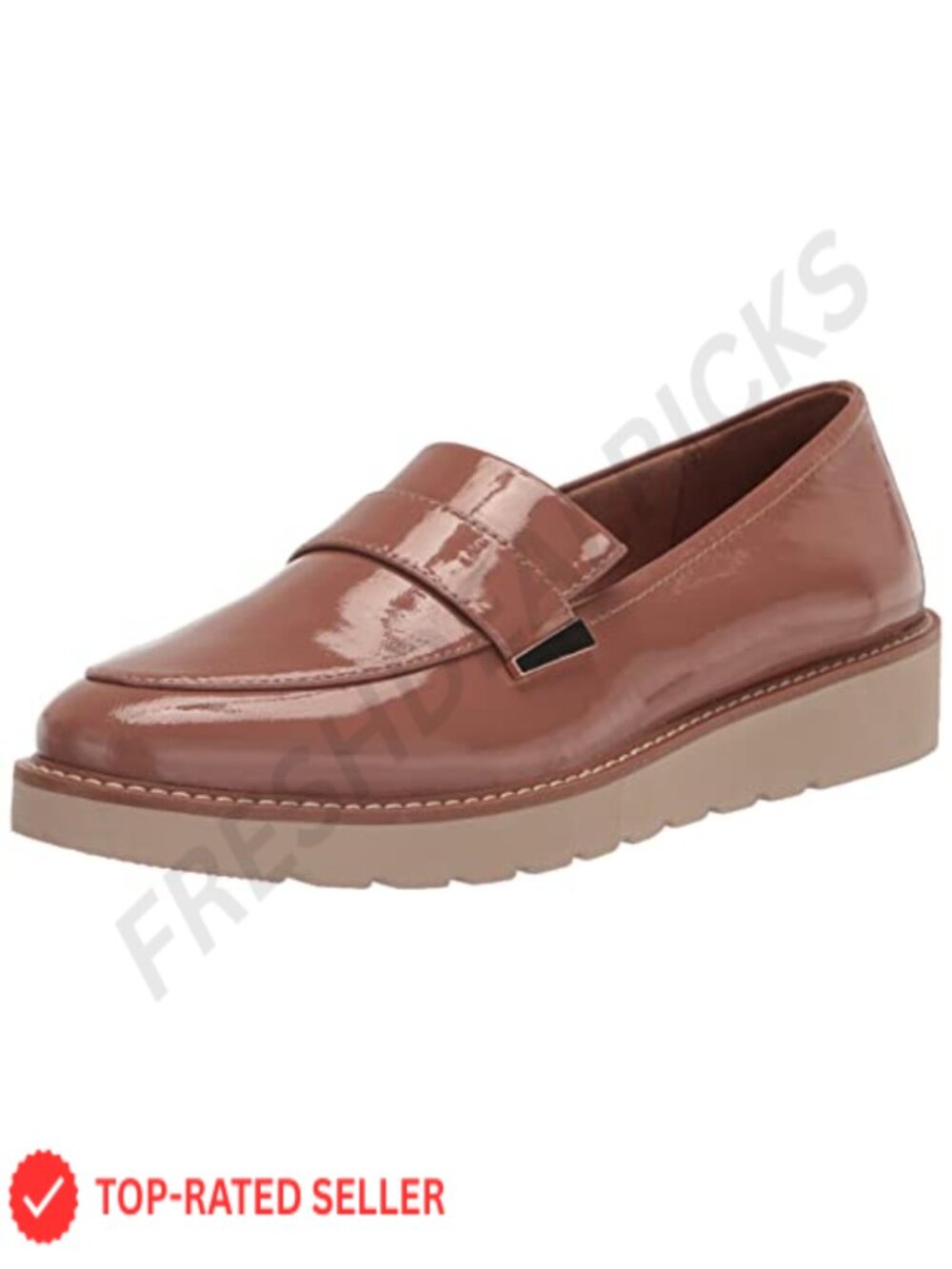 Naturalizer Womens Adaline Slip On Lightweight Platform Loafer